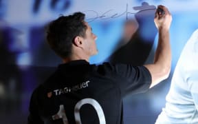 Dropped by Land Rover Dan Carter has now signed on with TAG Heuer.