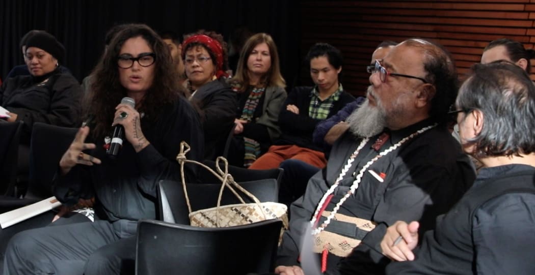 Moana artist Rosanna Raymond joins the talanoa.