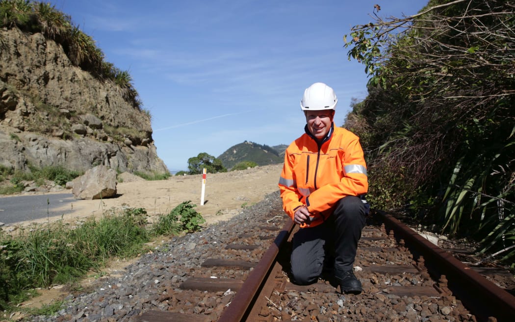 Kiwirail Project Director for Recovery Walter Rushbrook.