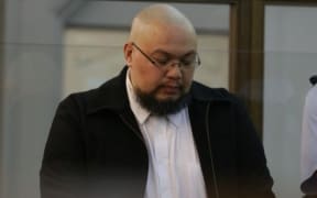 Paul Keith Skipper at his sentencing at the High Court in Wellington.