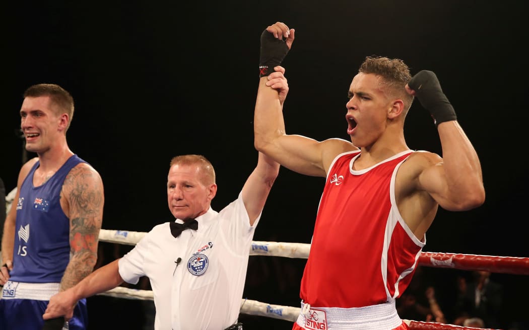 NZ heavyweight boxer David Nyika