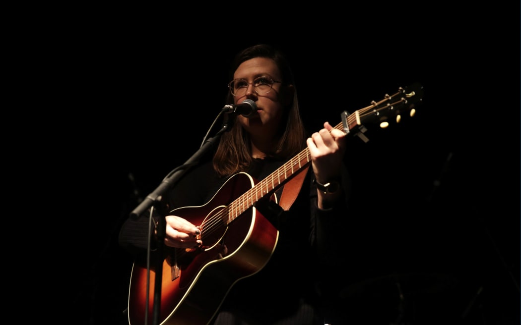 Nadia Reid performing at The Others Way Festival 2016