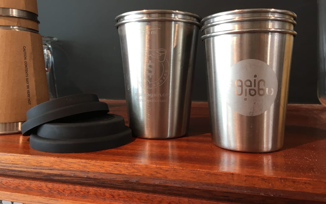 Reusable Again Again coffee cups