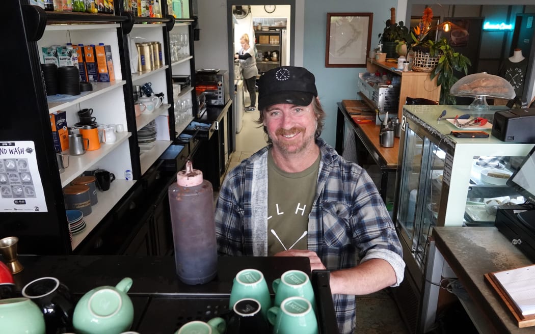 Hellhole café owner Paul Graham.