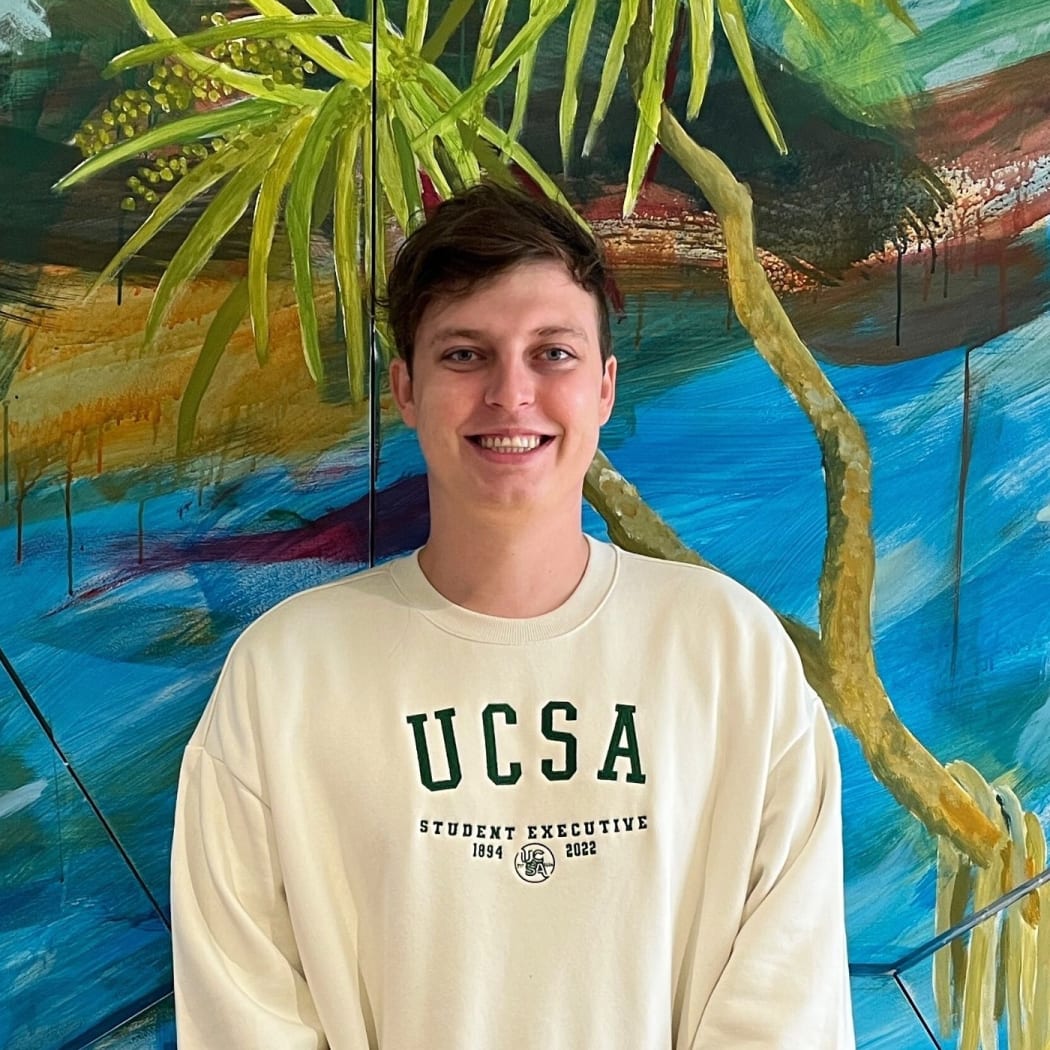Pierce Crowley, UCSA president