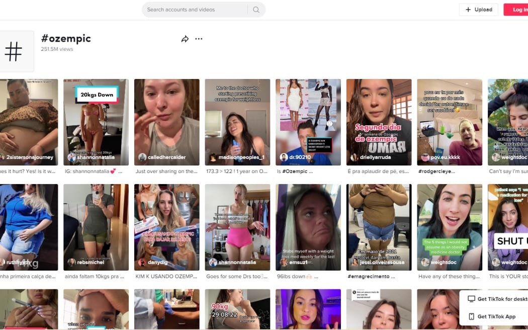 A global surge in demand for the use of GLP-1 agonist drugs for weight loss has seen many users taking to social media platforms like TikTok to promote them.