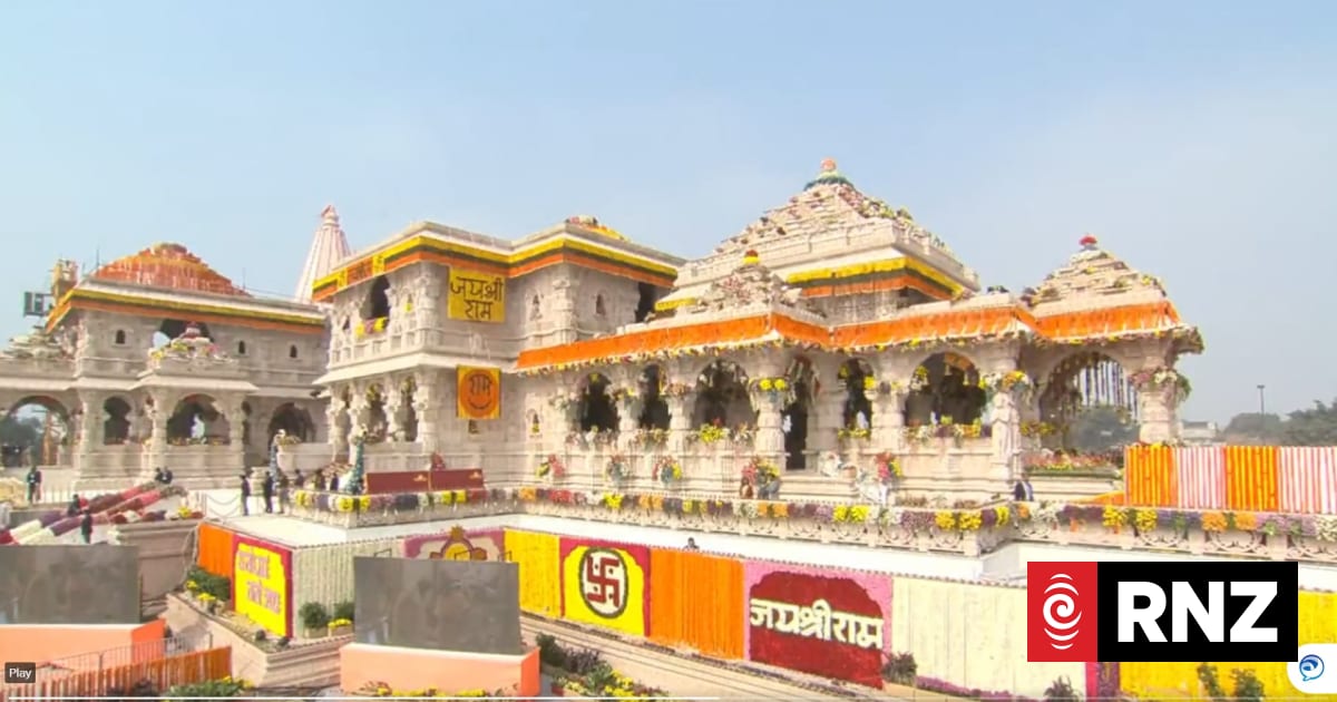 Ayodhya: India PM Modi inaugurates Hindu temple on razed Babri mosque ...