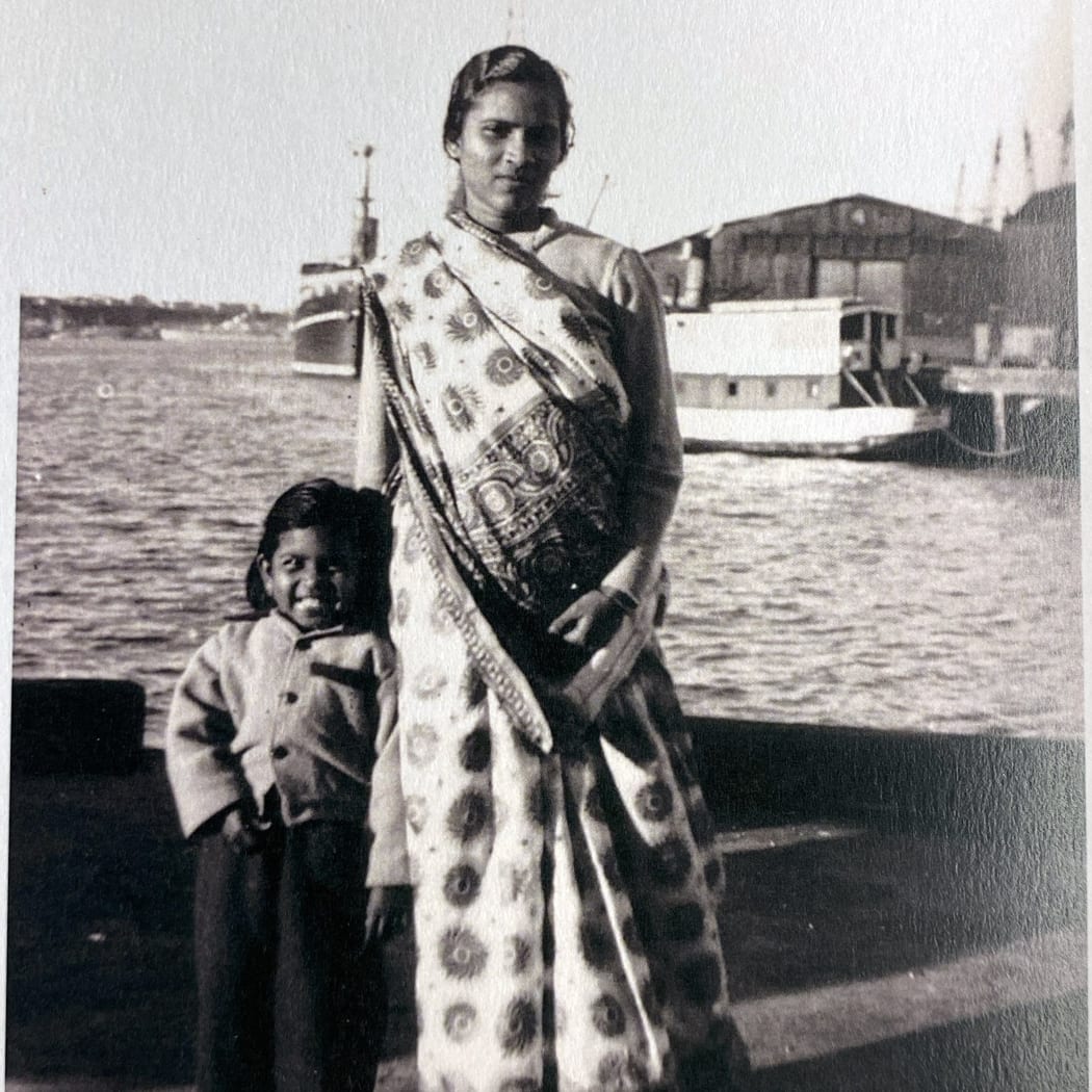 Dahi Jeram travelled to New Zealand with her two-year-old daughter, Jasu in 1948.