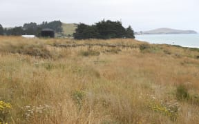 Erosion visible from the Hampden Closed Landfill.