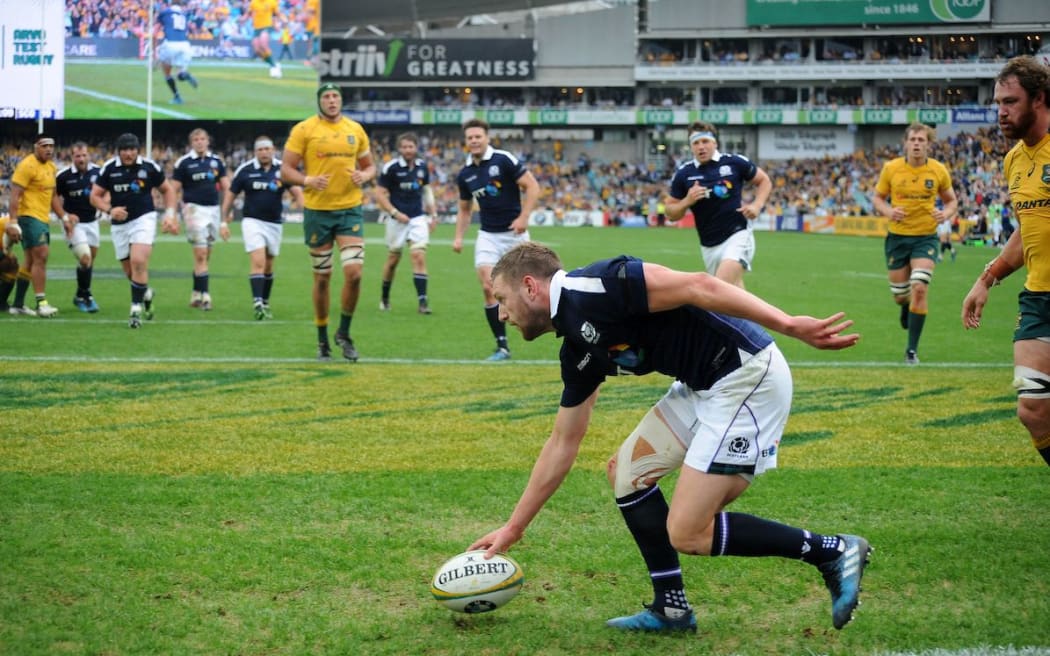 Scotland beat the Wallabies 24-19 in June.