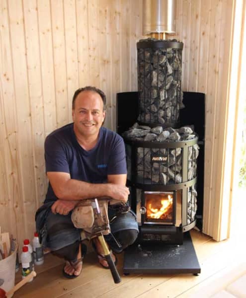 Finnish builder Petri Knuuttila wants to bring the culture and lifestyle of saunas to New Zealand.