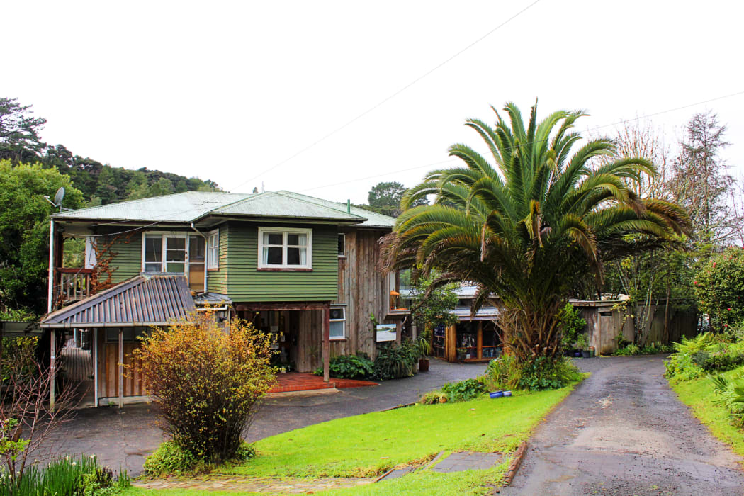 The main building at Kāwai Purapura is home to offices, accommodation, a kitchen, dining room, function room and café.