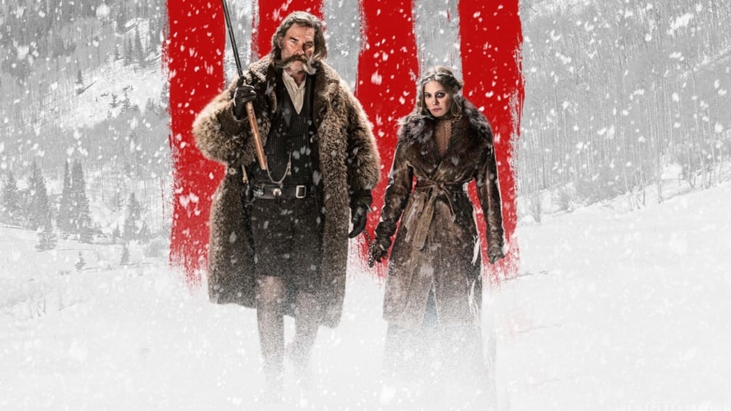 The Hateful Eight: Kurt Russell and Jennifer Jason Leigh.