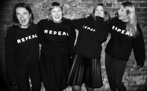 Together For Yes Wellington
L-R: Eimear Connolly, Sarah Dudley,  Collette Máire Ní Abhartaigh and Heather Byrne.
