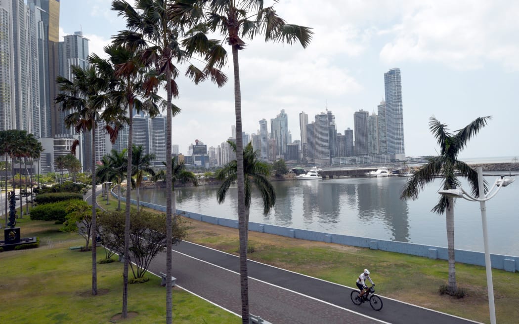 Buildings in Panama City on April 4, 2016