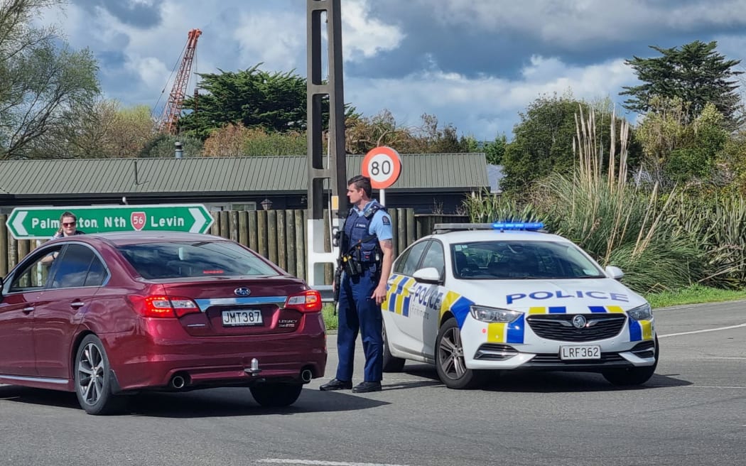 armed offenders callout in Longburn near Palmerston North