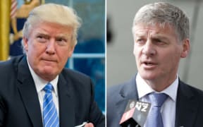 Donald Trump and Bill English