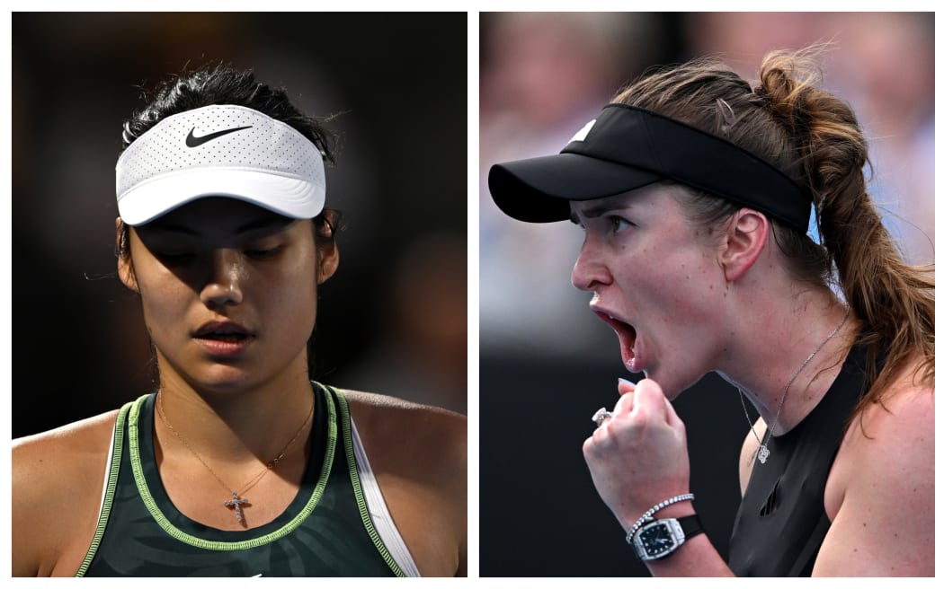 Emma Raducanu and Elina Svitolina