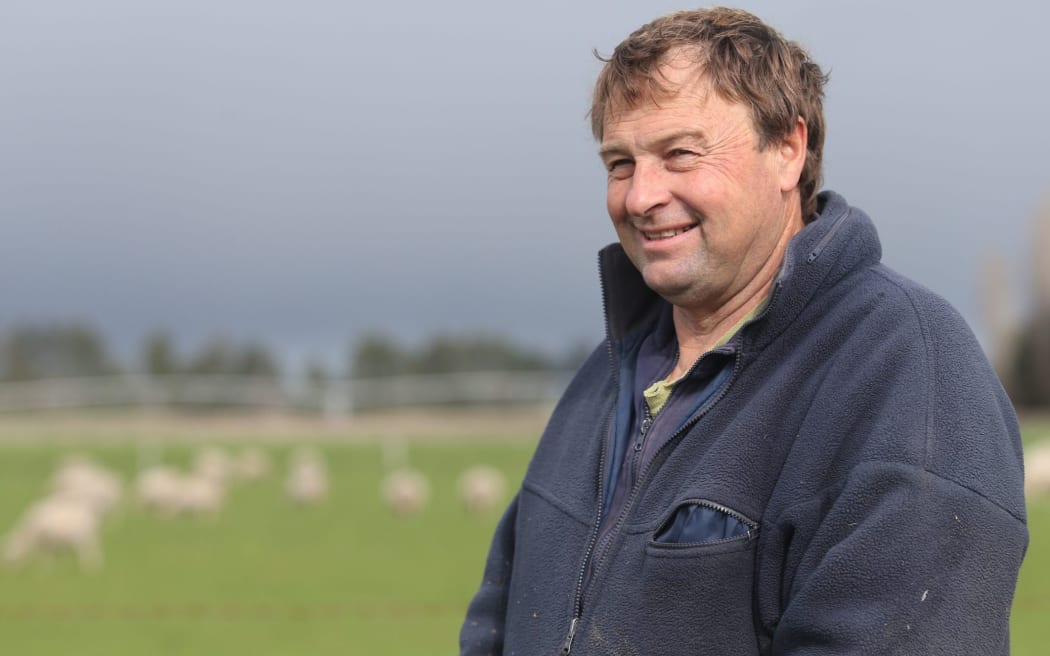 Chris Allen on his Ashburton Forks farm back in 2016. PHOTO ASHBURTON GUARDIAN