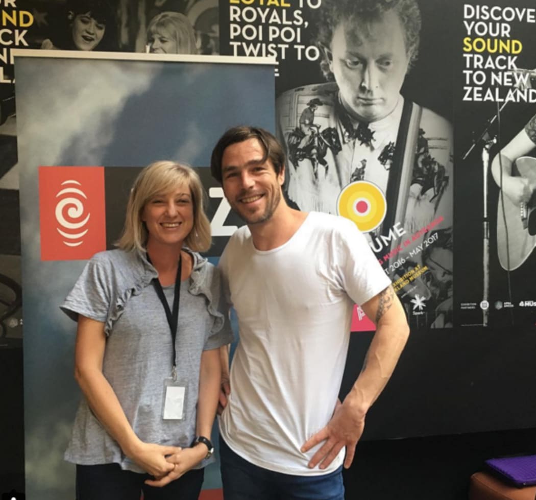 Victoria Travers and Alex Behan at Volume