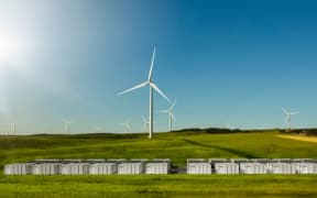 Tesla's plant stores energy from the Hornsdale wind farm in South Australia.