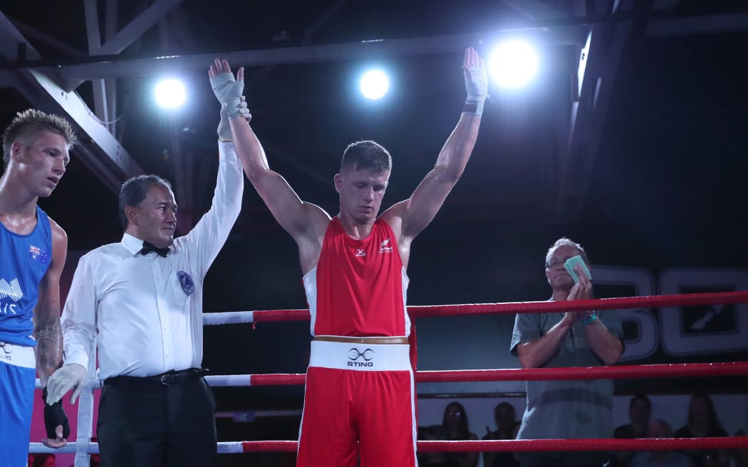 NZ boxer Ryan Scaife.