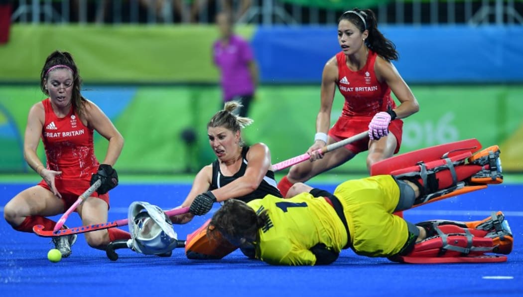 New Zealand's Black Sticks women play Great Britain in the Olympics semi-final.
