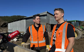 Minister Meager is pictured with SVA founder Sam Johnson