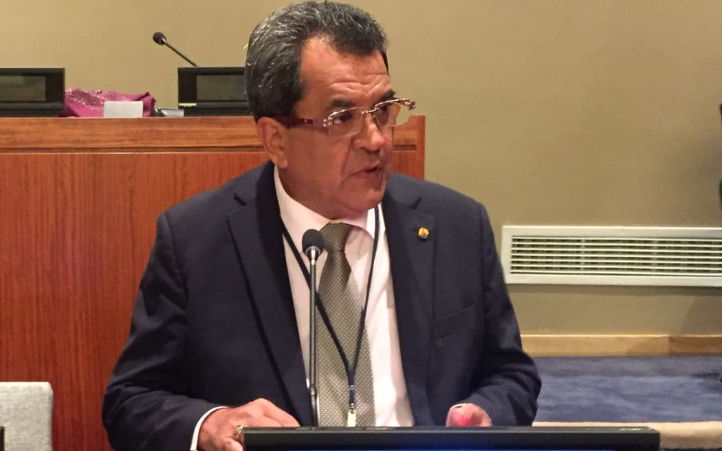 Edouard Fritch addresses the UN decolonisation debate