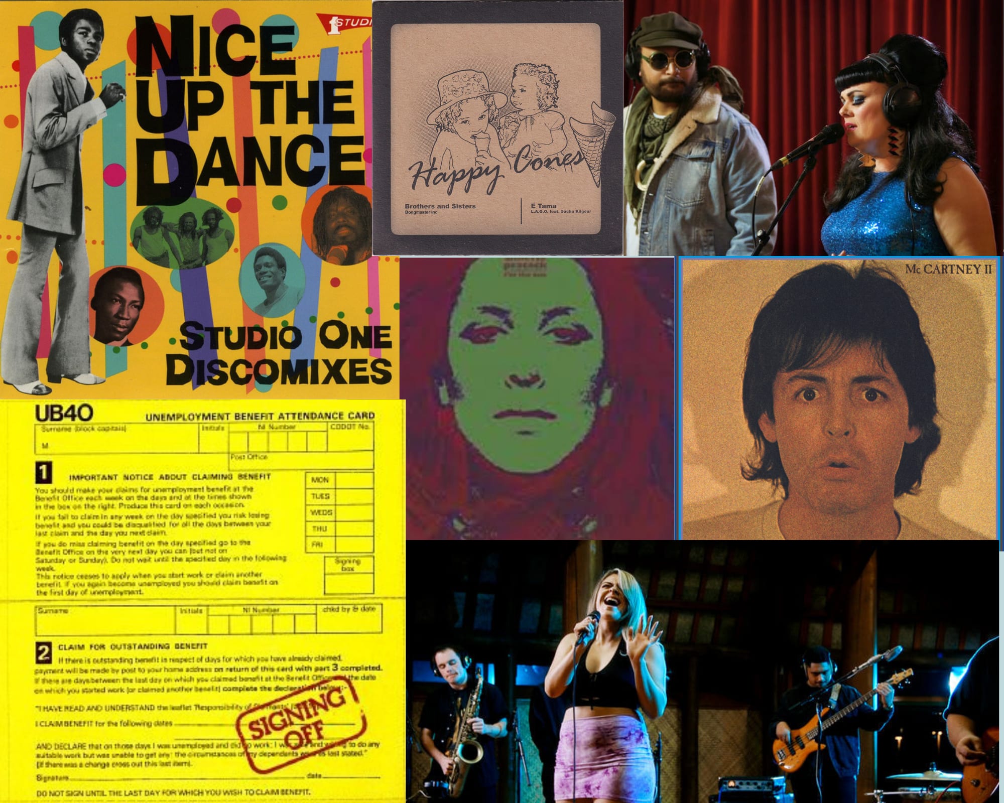 Artists featured on Lost and Found