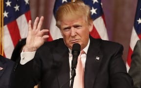 Donald Trump on the campaign trail.