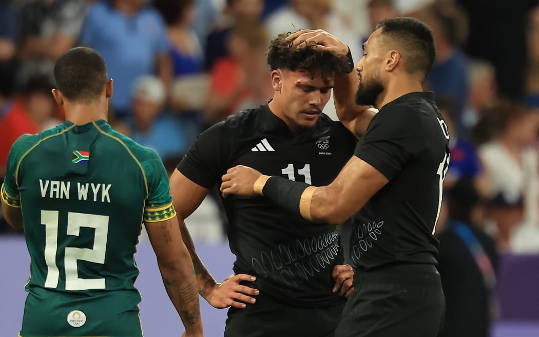 Moses Leo after losing.