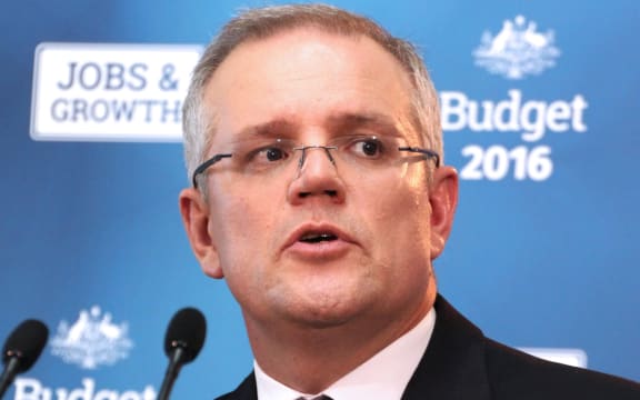 Australia's Treasurer Scott Morrison