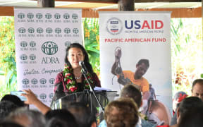 Deputy Assistant Director of USAID, Betty Chung in the Pacific
