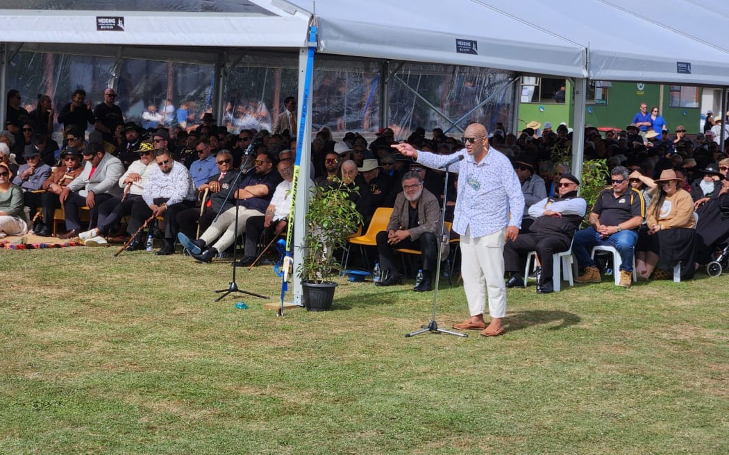 Te Pāti Māori co-leader Rāwiri Waititi.