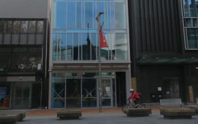 230 High Street Christchurch is the narrow, glass-fronted building in the centre.
