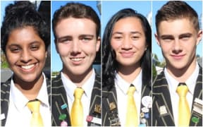 Auckland's Massey High School students.