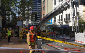 There are reports of a power transformer exploding in Boulcott Street.