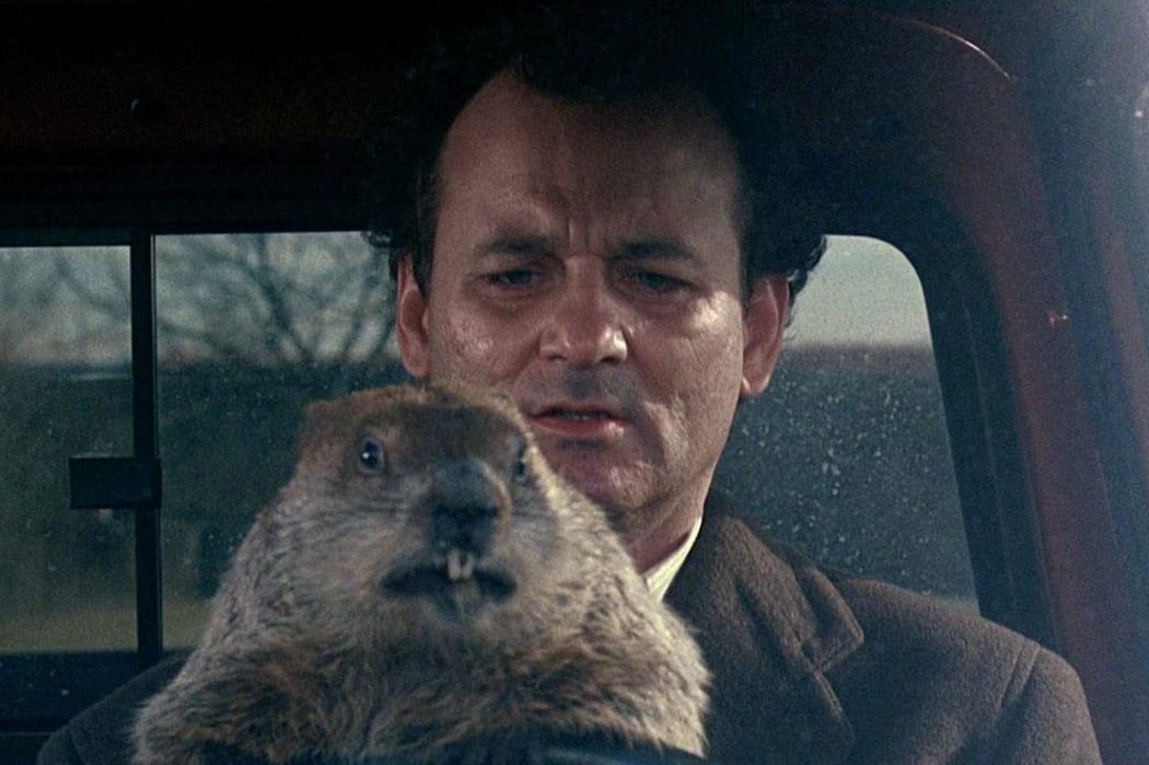 Bill Murray in a still from the 1993 film 'Groundhog Day'