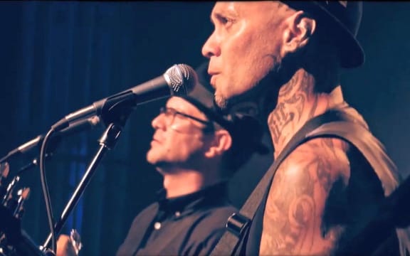 Barnaby Weir and Tiki Taane of Fly My Pretties