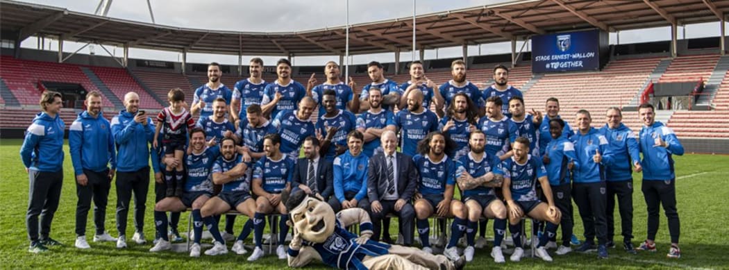 Tolouse Olympique XIII 2020 rugby league squad.