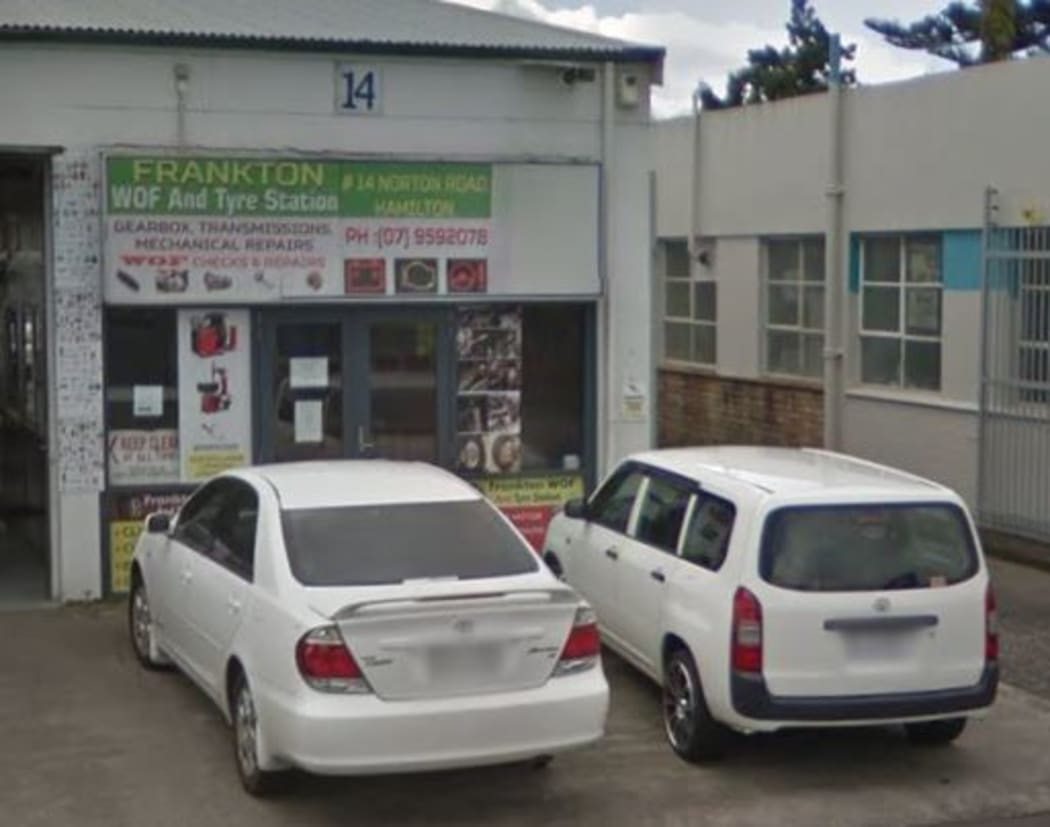 Frankton WOF and Tyre Station in Hamilton.