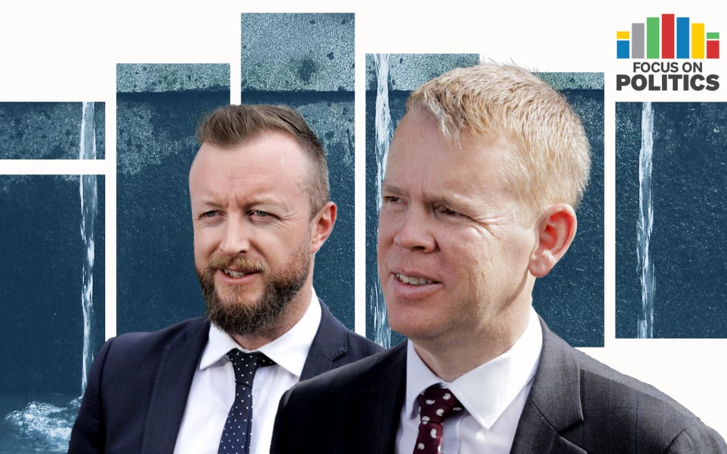 Chris Hipkins and Kieran McAnulty