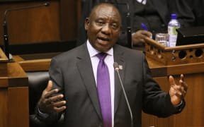 South Africa's new president, Cyril Ramaphosa, delivers his state of the nation address.