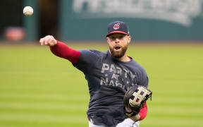 Indians' pitcher Corey Kluber.