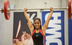 Auckland weightlifter Olivia Selemaia