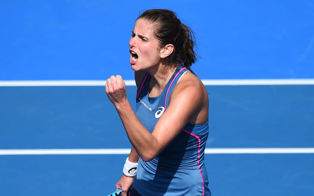 Julia Goerges from Germany at the ASB Classic 2018.