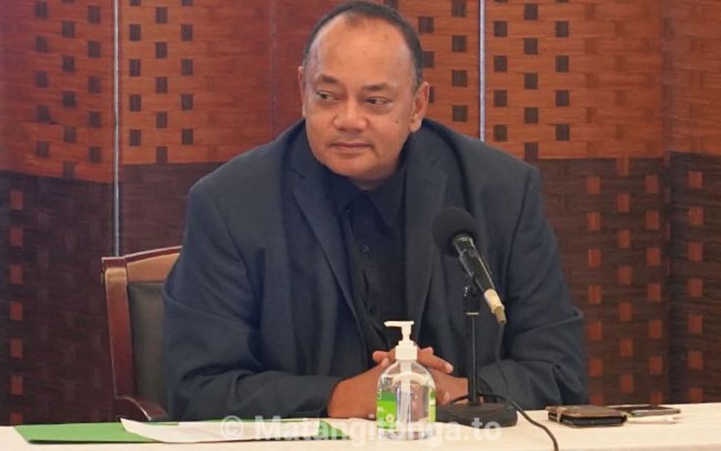Tonga's Prime Minister Hu'akavameiliku