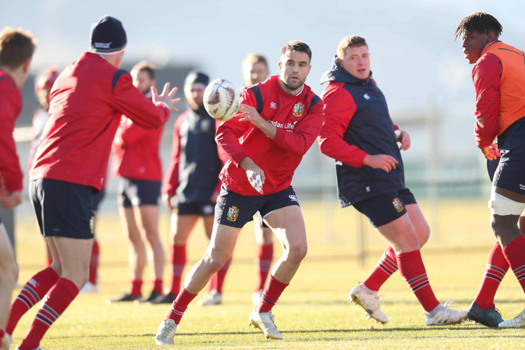 British and Irish Lions' Conor Murray during a training in Queenstown this week.