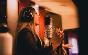 Colombian-New Zealand singer-songwriter Manuela.